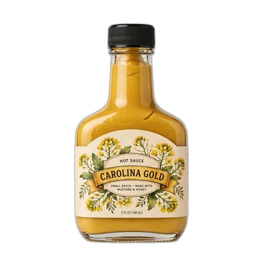Carolina Gold sauce bottle