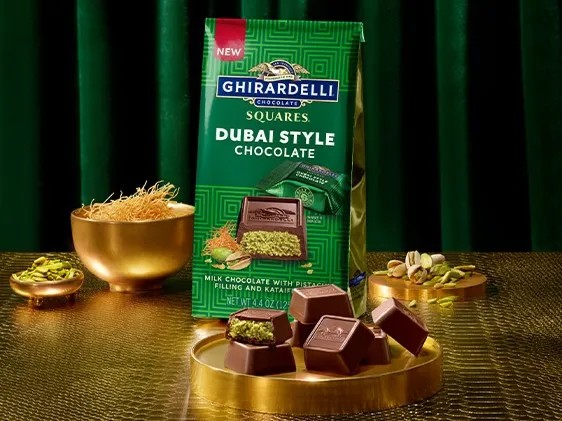 Ghirardelli Had to Make Its Squares Taller to Fit the Dubai Filling