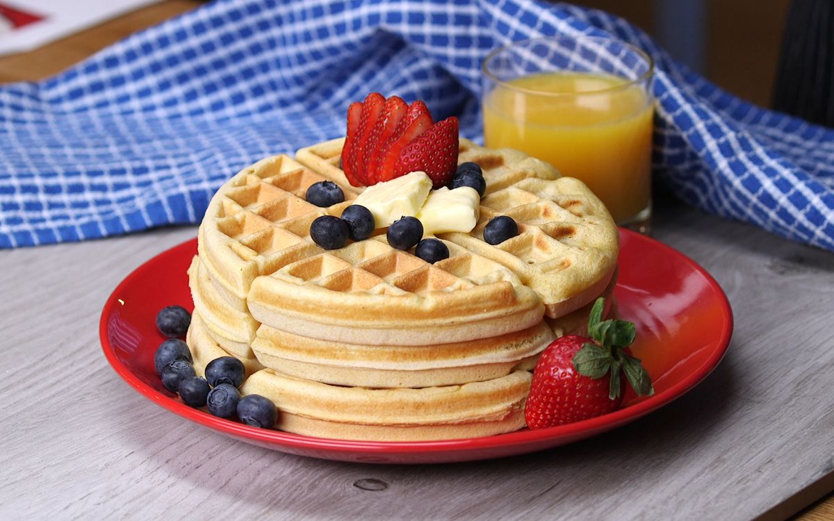 Waffles on a diner plate, the Waffle House staple OutKast put its name on